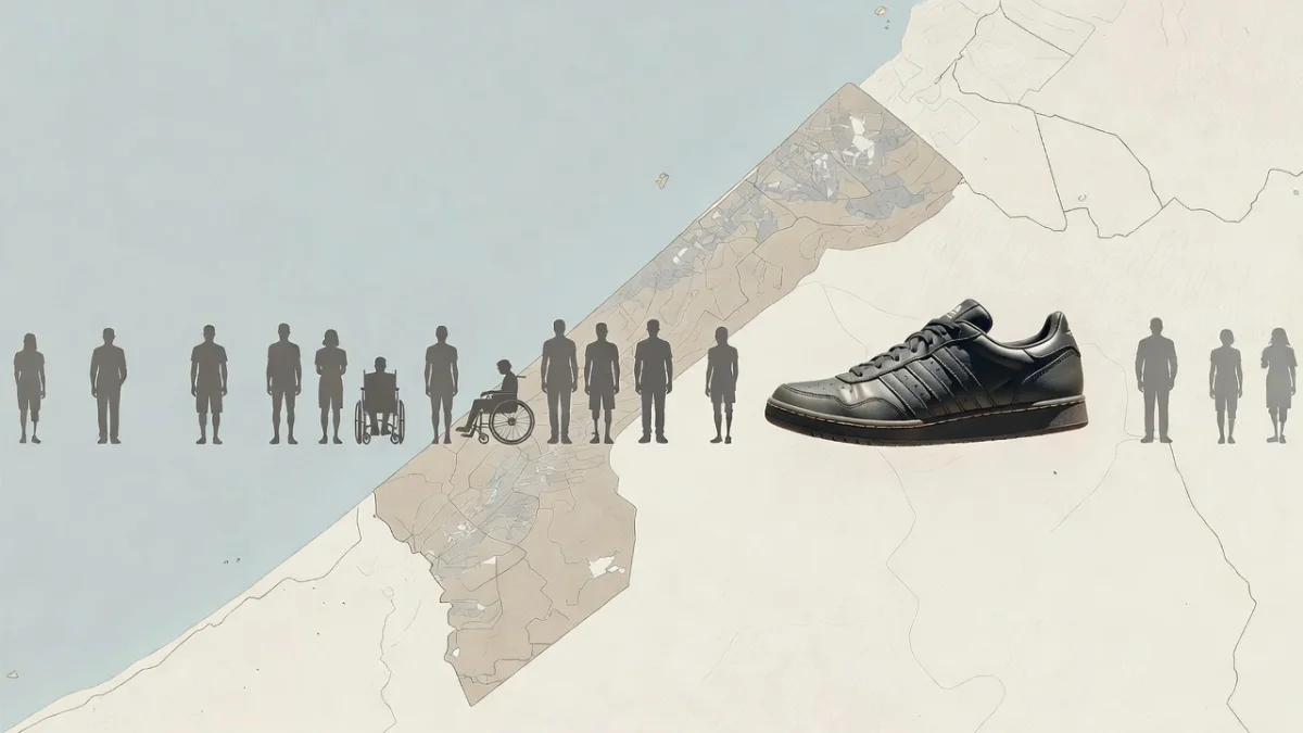 Gazze'deki Engelli Sporcular Adidas'ı Protesto Ediyor — temsilî illüstrasyon