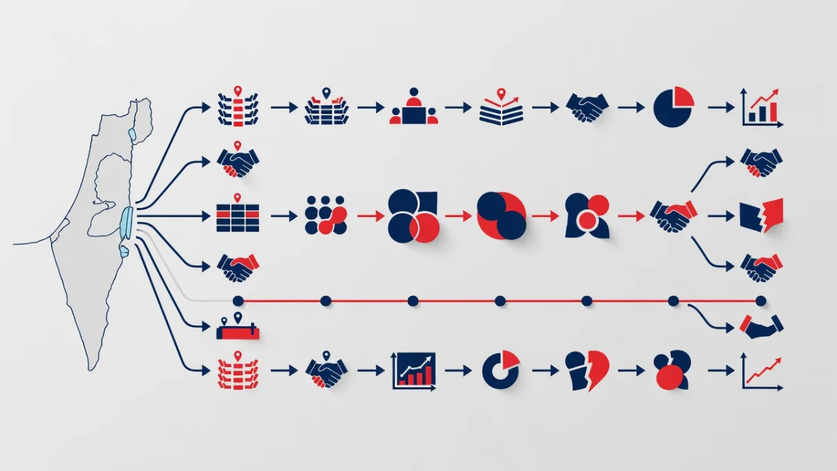 İsrail seçimlerinde koalisyon senaryoları karmaşıklaşıyor — infografik