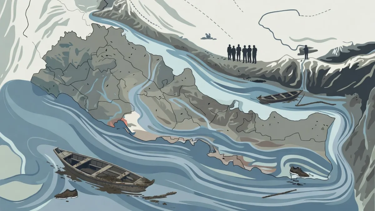 Nepal'deki sel felaketinde ölü sayısı 1367'ye ulaştı — temsilî illüstrasyon
